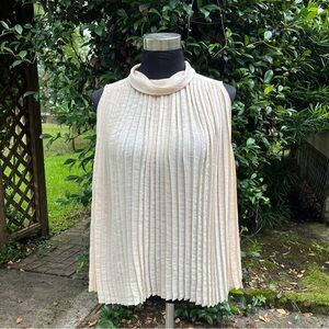 Banana Republic Pleated Blouse, L, NWOT